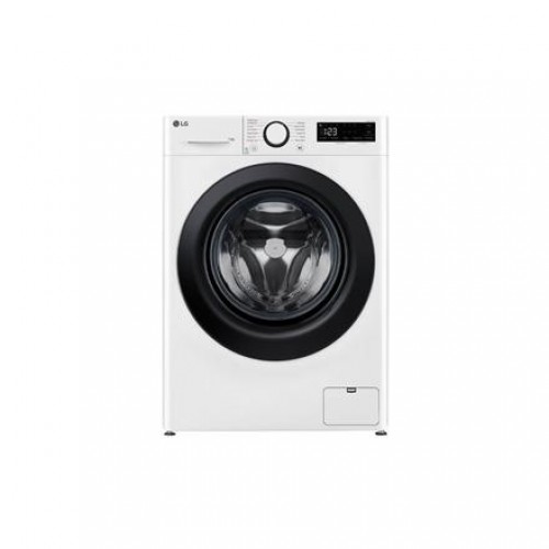 LG Washing Machine F4WR513SBW Energy efficiency class A-10% Front loading Washing capacity 13 kg 1400 RPM Depth 61.5 cm Width 60 cm LED Direct drive White image 1