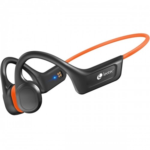 Headphones with Microphone LEOTEC OSEA  Orange image 1