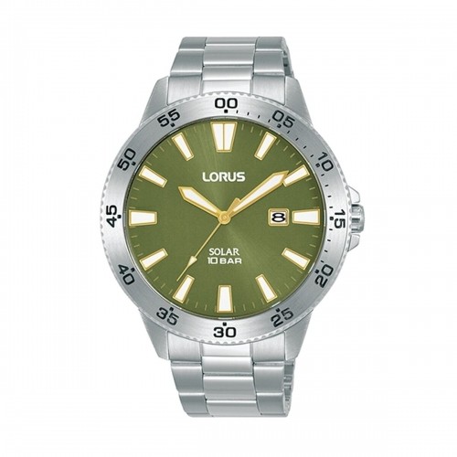 Men's Watch Lorus RX343AX9 Green Silver image 1