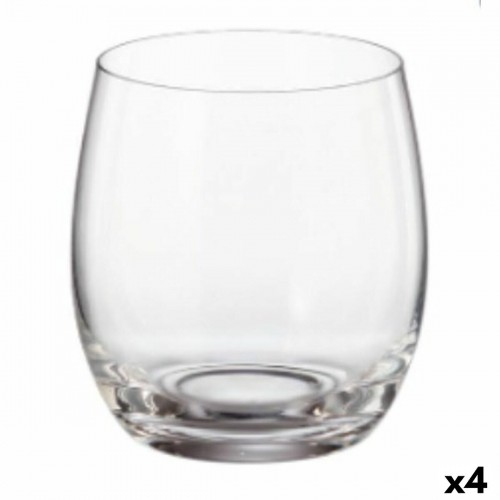 Набор стаканов Bohemia Crystal Clara 410 ml Стеклянный 6 Предметы (4 штук) image 1