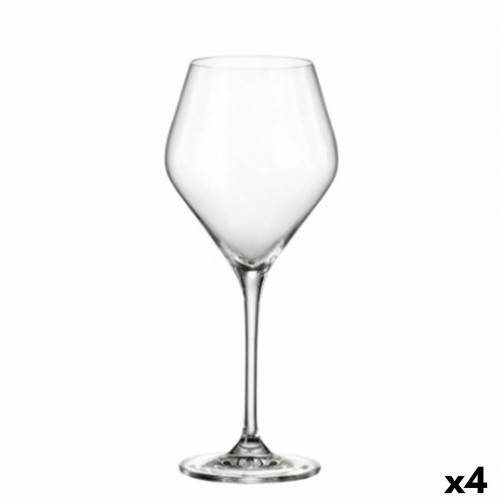 Set of cups Bohemia Crystal Galaxia 400 ml (6 Units) (4 Units) image 1