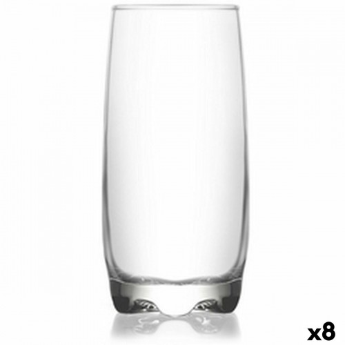 Set of glasses LAV Adora 390 ml 6 Pieces (8 Units) image 1