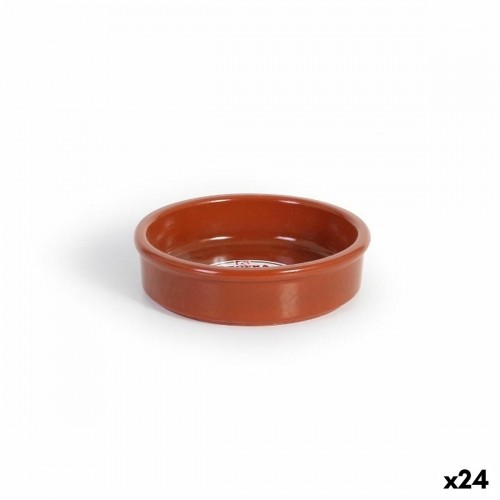 Saucepan Azofra Baked clay 10 x 10 x 2,5 cm (24 Units) image 1