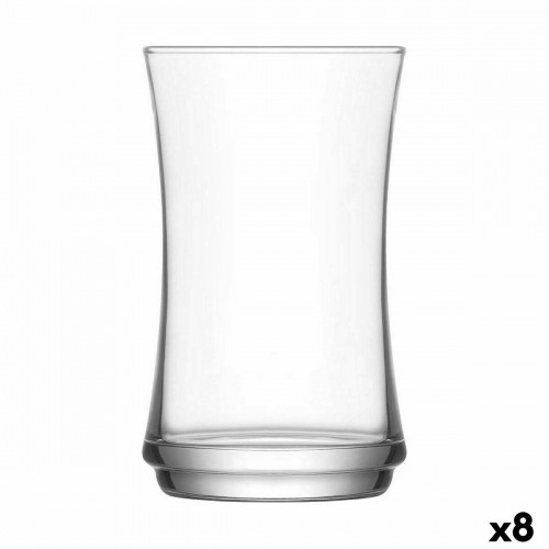 Set of glasses LAV Lune 365 ml Glass 6 Pieces (8 Units) image 1