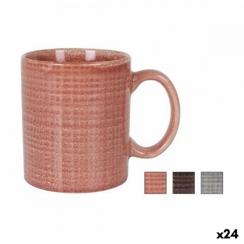 Cup La Mediterránea Reassure 380 ml Ceramic Rectangular (24 Units) image 1