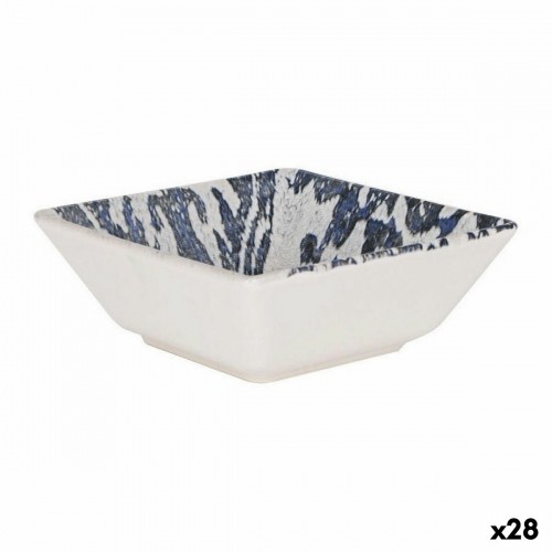 Bowl La Mediterránea Horus Porcelain White 13 x 13 x 5 cm (28 Units) image 1