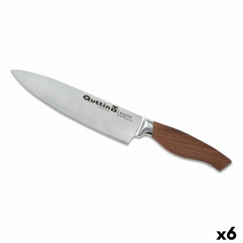 Kitchen Knife Quttin Legno 20 cm (6 Units) image 1