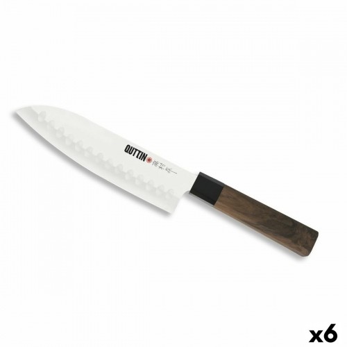 Кухонный нож Quttin Santoku Takamura 17 cm (6 штук) image 1
