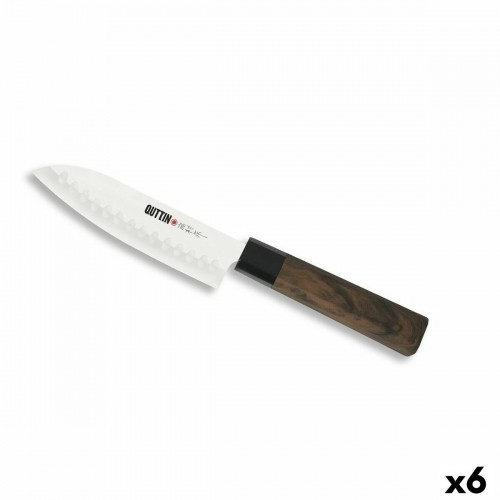 Kitchen Knife Quttin Santoku Takamura 12 cm (6 Units) image 1