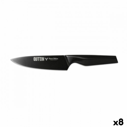 Chef's knife Quttin Black Edition 16 cm (8 Units) image 1