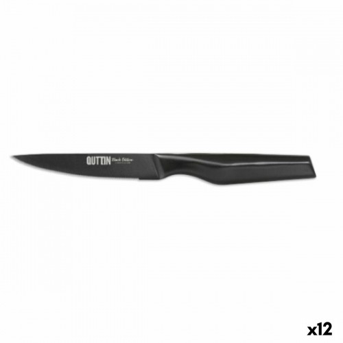 Нож для отбивных Quttin Black edition 11 cm 1,8 mm (12 штук) image 1
