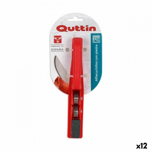 Точилка для ножей Quttin Quttin Красный (12 штук) image 1