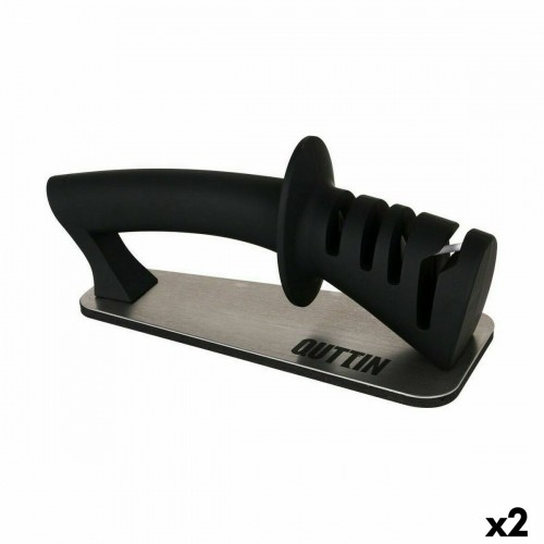 Точилка для ножей Quttin EDITION Чёрный (2 штук) image 1