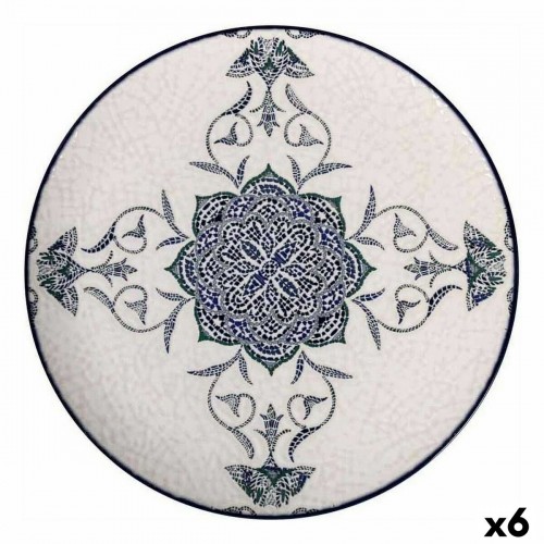 Underplate La Mediterránea Rosetta Porcelain Ø 32,5 cm (6 Units) image 1