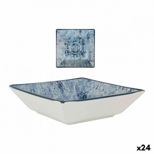 Bowl La Mediterránea Electra Porcelain 18 x 18 x 5 cm (24 Units) image 1