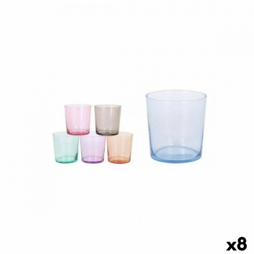 Набор стаканов LAV   Разноцветный 345 ml 6 Предметы (8 штук) image 1