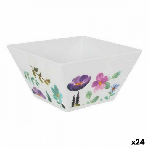 Snack Bowl La Mediterránea Sakura Melamin Shine 13 x 13 x 7 cm (24 Units) image 1