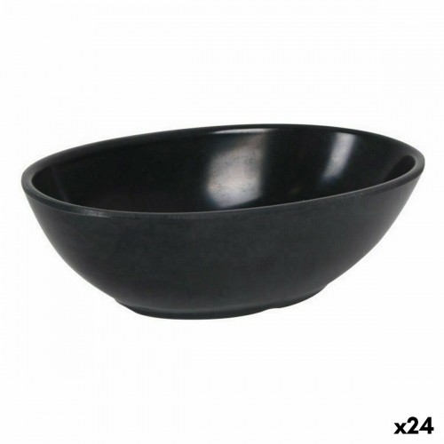 Snack Bowl La Mediterránea Melamin Anthracite (24 Units) image 1