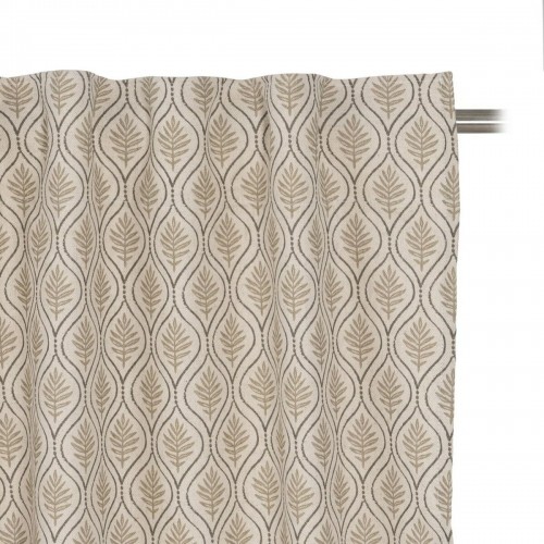 Curtain Beige Printed 140 x 270 cm image 1