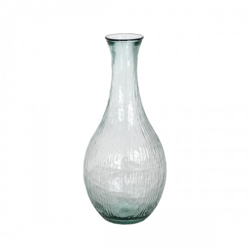 Vase WE CARE Beige recycled glass 34 x 34 x 75 cm image 1