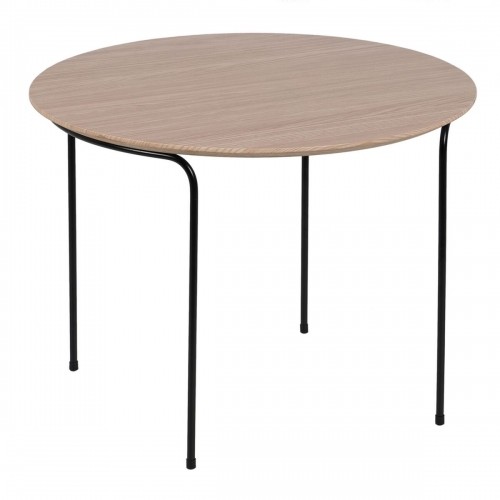 Bigbuy Home Centrālais galds NUDE Melns Dabisks 60 x 60 x 45 cm image 1