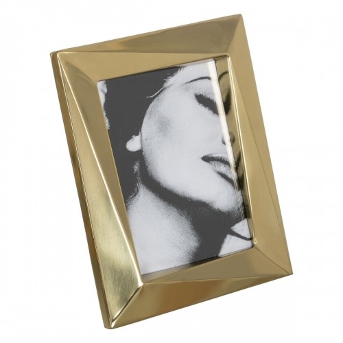 Photo frame Golden Stainless steel Crystal 23 x 28 cm image 1
