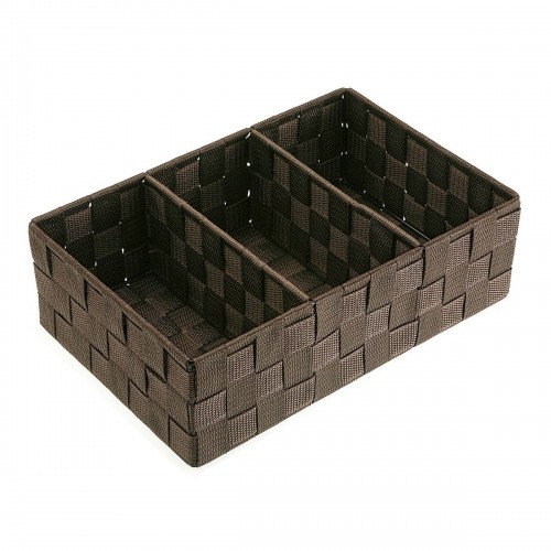 Коробка с отсеками Versa Темно-коричневый 21 x 10 x 32 cm image 1