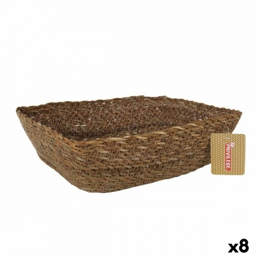 Multi-purpose basket Privilege   wicker Rectangular 30 x 23 x 9 cm (8 Units) image 1