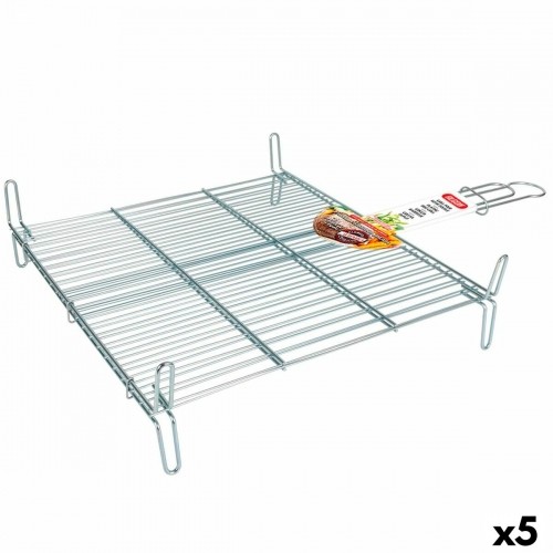 Grill Algon   Double Galvanised 45 x 50 cm (5 Units) image 1