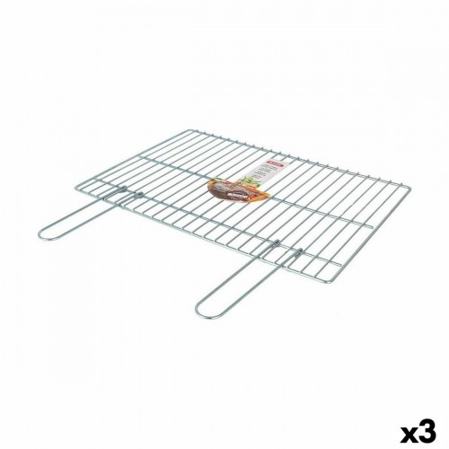 Grill Algon Algon Barbecue 68 x 40 cm (3 Units) image 1