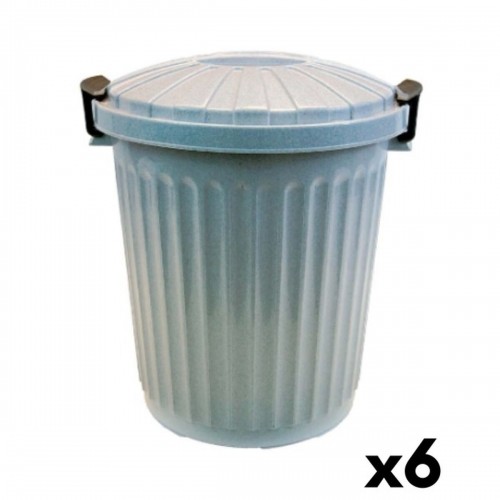Bigbuy Home Atkritumu tvertne Ar vāku 23 L (6 gb.) image 1