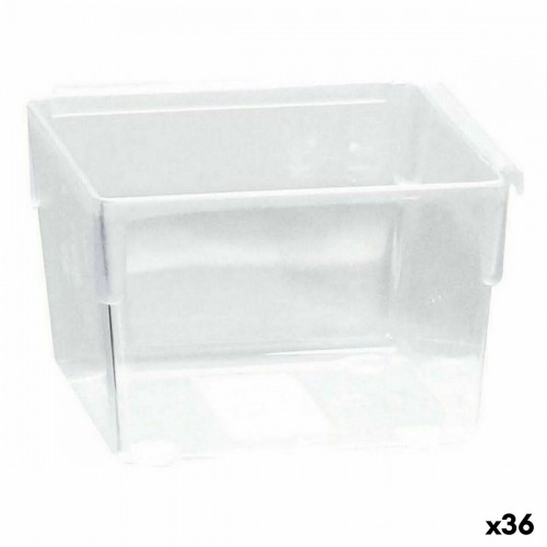 Bigbuy Home Daudzfunkcionāla Kaste Modulārs Caurspīdīgs 8 x 8 x 5,3 cm (36 Vienības) image 1