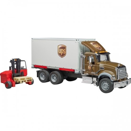Bruder Mack Granite UPS Logistik-LKW, Modellfahrzeug image 1