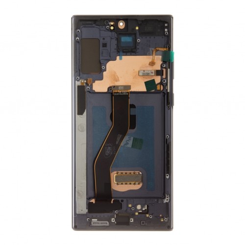 For_samsung LCD display + Touch Unit + Front Cover for Samsung N975 Galaxy Note 10+ Black image 1