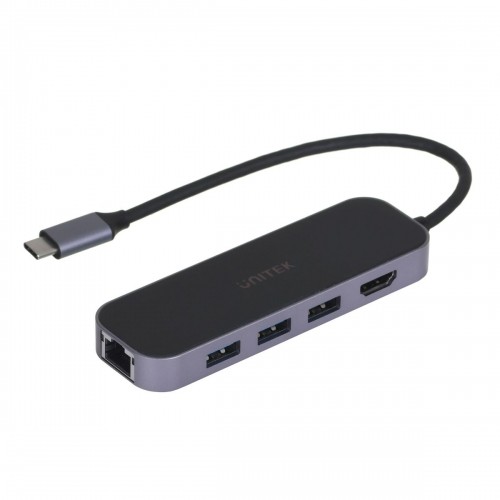 USB-разветвитель Unitek D1084A 100 W image 1