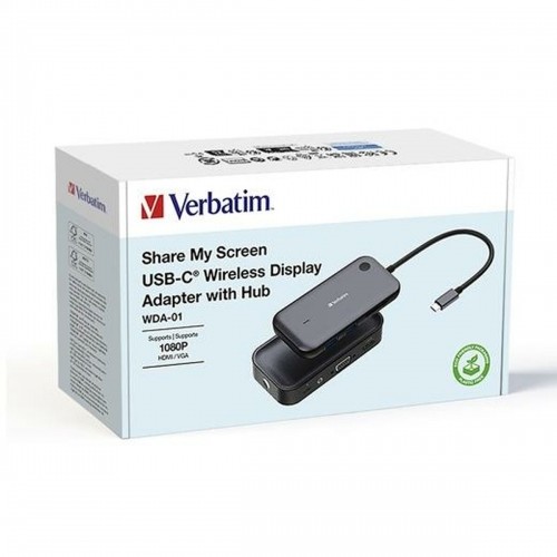 USB-C Adaptor Verbatim Share my Screen Full HD image 1