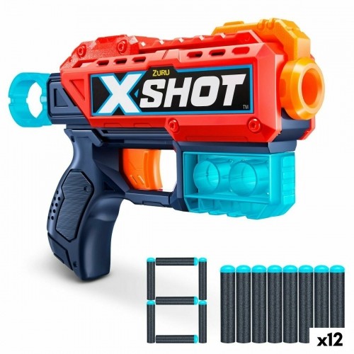 Пистолет с дротиками Zuru X-Shot Excel Kickback 12 штук 20 x 13 x 4 cm image 1