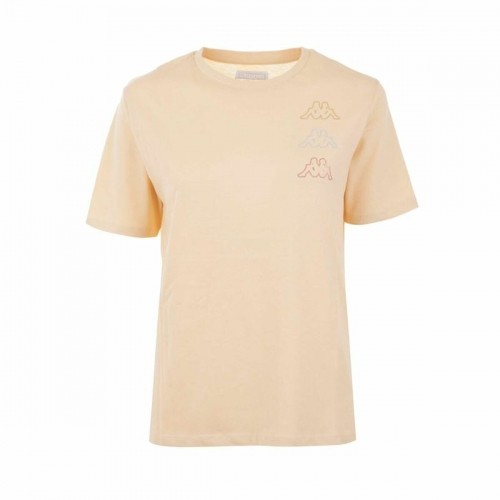 Women’s Short Sleeve T-Shirt Kappa Kemilia Beige image 1