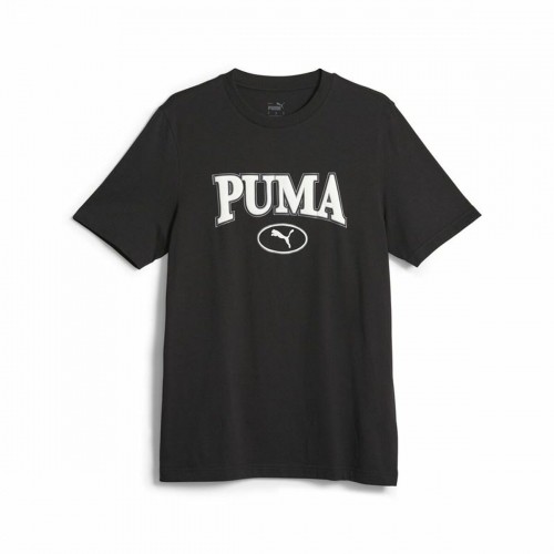 Vīriešu Krekls ar Īsām Piedurknēm Puma Squad Melns image 1