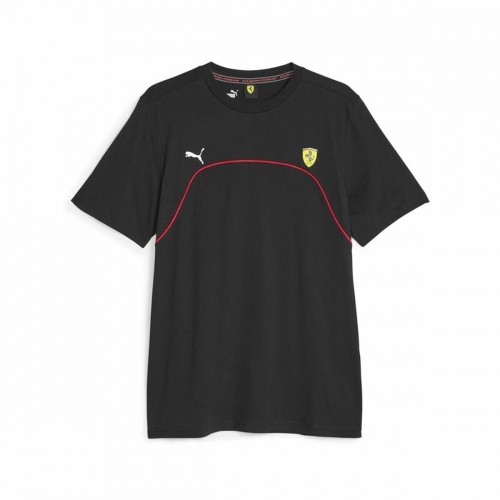 Vīriešu Krekls ar Īsām Piedurknēm Puma Ferrari Race Melns image 1