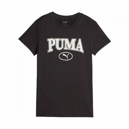 Women’s Short Sleeve T-Shirt Puma Squad Graphicc Black image 1