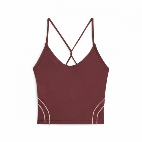 Tank Top Women Puma Studio Ultrabare Cro Brown image 1