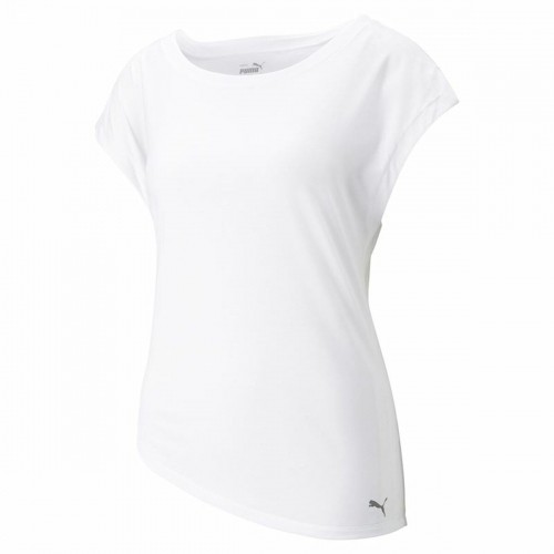 Women’s Short Sleeve T-Shirt Puma Studio Foundation White image 1