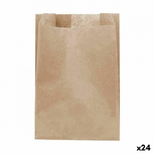 Set of Bags Algon Disposable kraft paper 20 Pieces 16 x 24 cm (24 Units) image 1