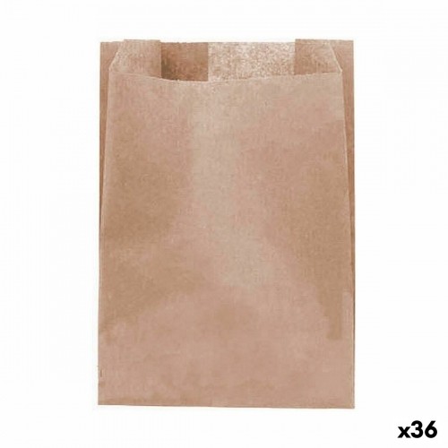 Set of Bags Algon Disposable kraft paper 25 Pieces 13 x 18 cm (36 Units) image 1
