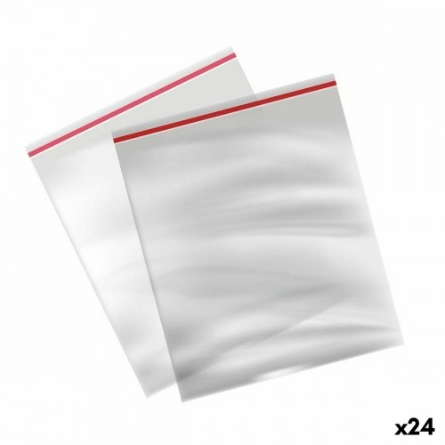 Набор герметичных многоразовых пакетов Algon 10 Предметы 26 x 30 cm (24 штук) image 1