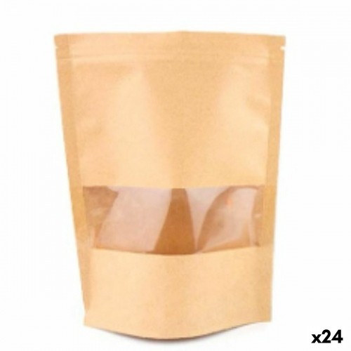 Reusable Food Bag Set Algon Hermetically sealed 17 x 24 x 4 cm (24 Units) image 1