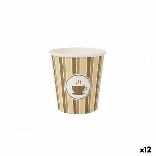 Набор стаканов Algon Картон Кафе 50 Предметы 120 ml (12 штук) image 1