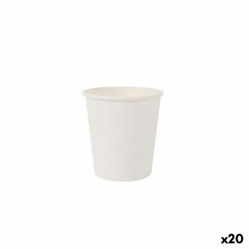 Набор стаканов Algon Картон Белый 50 Предметы 120 ml (20 штук) image 1