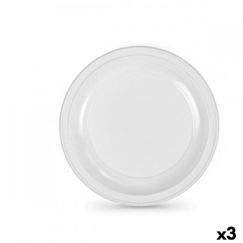 Набор многоразовых тарелок Algon Белый Пластик 28 x 28 x 1,5 cm (36 штук) image 1